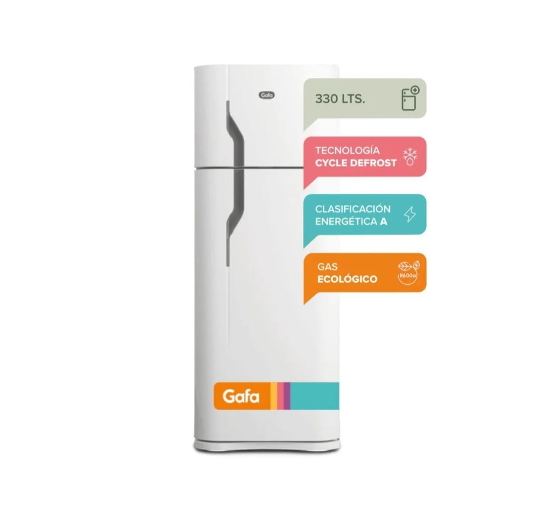 Heladera Gafa HGF368AFB -330lts - Imagen 5