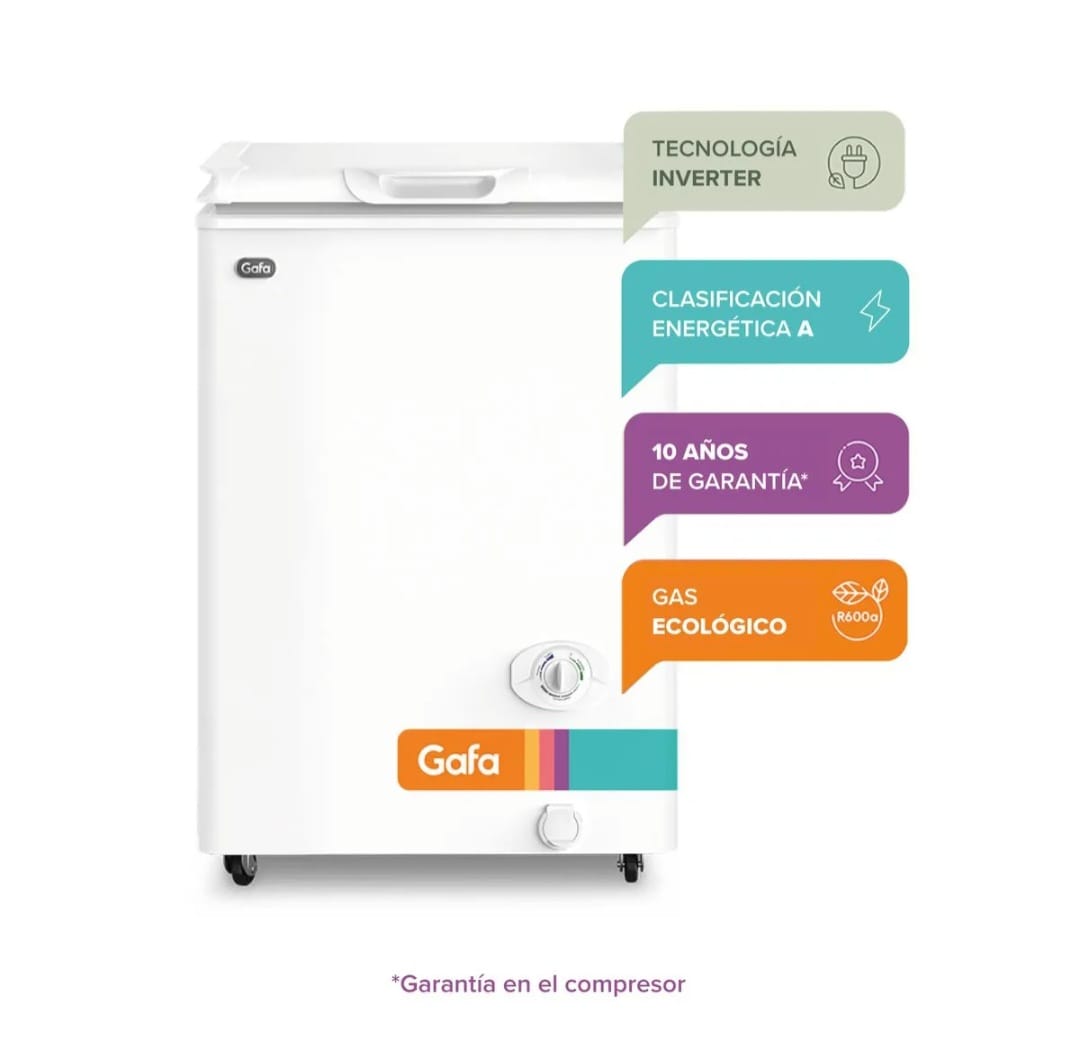Freezer Gafa fghi100b-s -117lts - Imagen 5