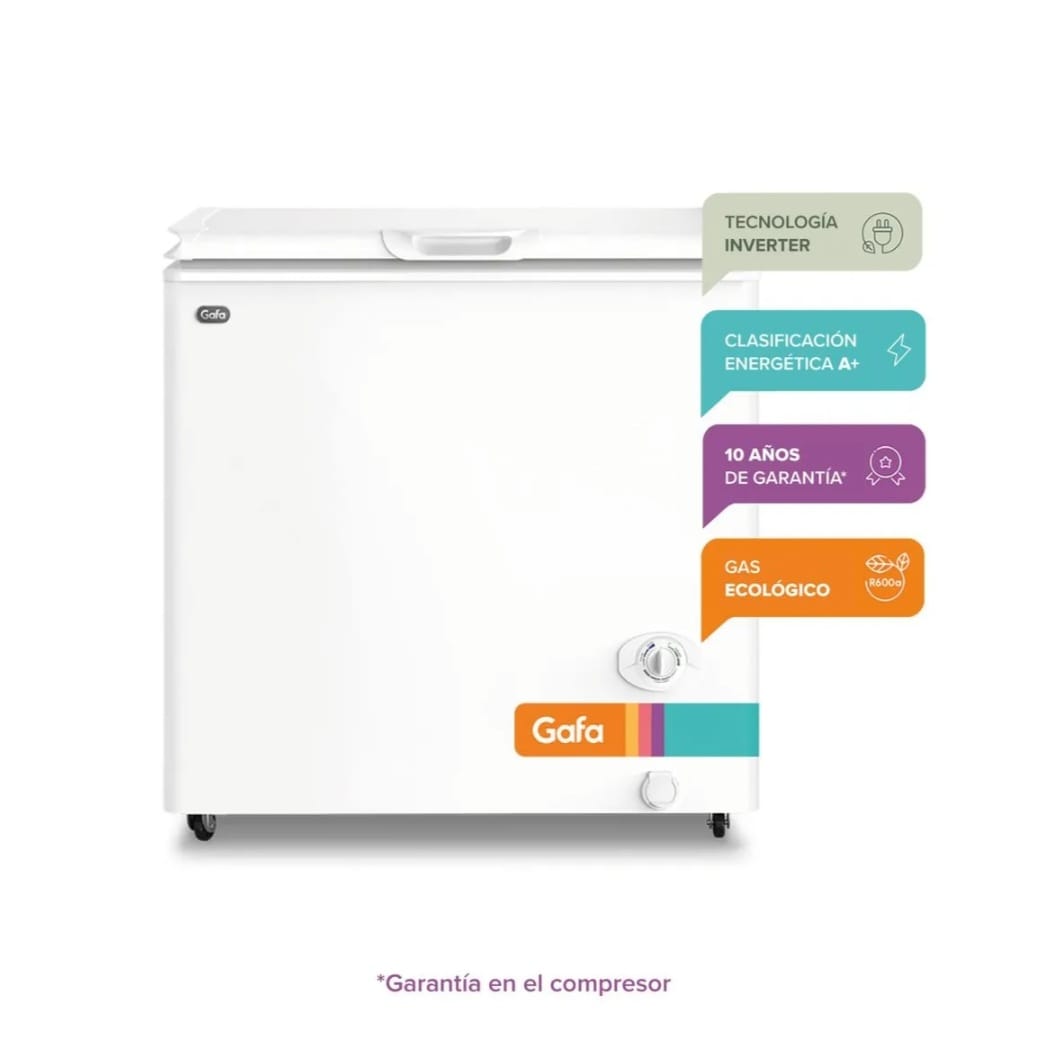 Freezer Gafa FGHI200B-M -205lts - Imagen 6