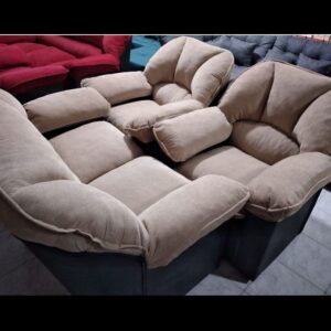 Juego de Living de 2 cuerpos - Tela Chenille