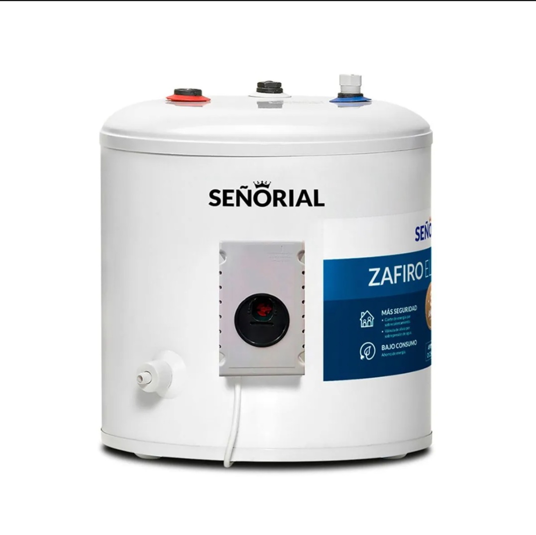 Termotanque Señorial 40 lts electrico - Línea Zafiro -