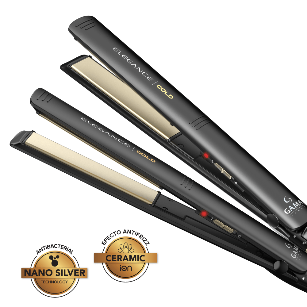 Plancha De Pelo Gama Elegance Gold - Imagen 3