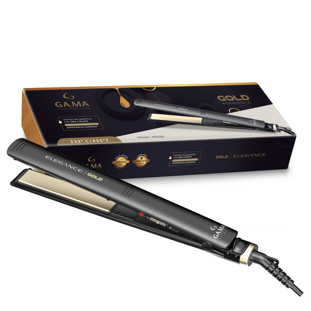 Plancha De Pelo Gama Elegance Gold